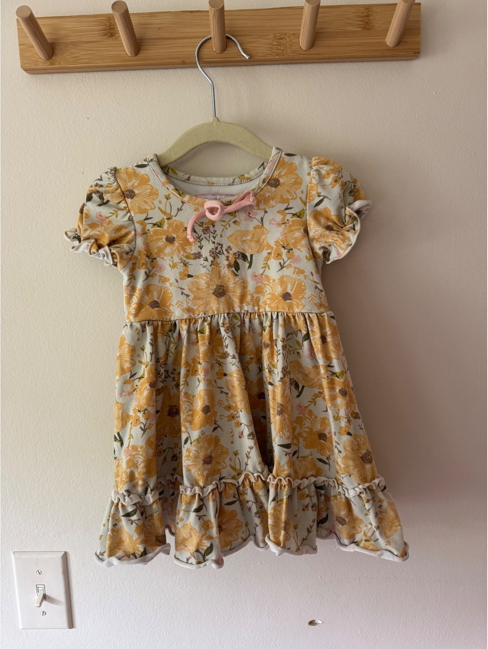 SweetHoney 2T sunflower twirl dress